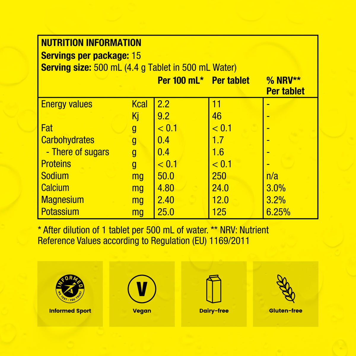 PH 500 Hydration Tablets